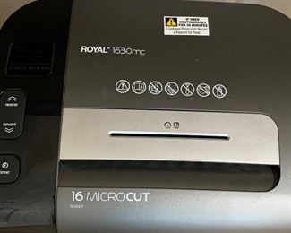 Royal Microcut Shredder