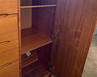 Teak Mid Century Danish Modern Dresser