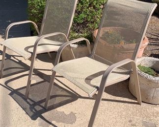 Slingback Chairs pair