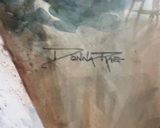 Art signature Donna Rae