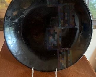 Decorative plate and stand