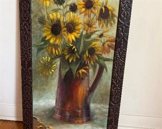 Daisy Painting Framed