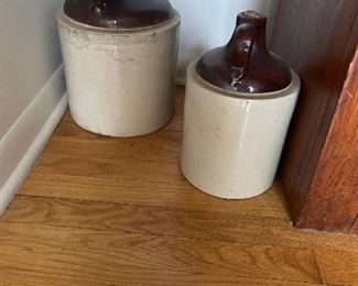 Pottery jugs