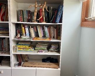 Books, Artists Drawing Mannequins