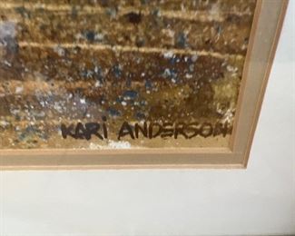 Art Signed by Kari Anderson Door County
