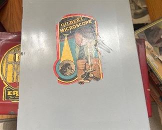 Gilbert Vintage Microscope