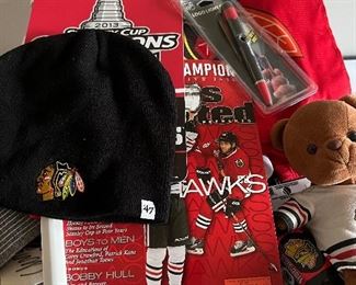 Black Hawks memorabilia
