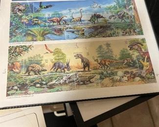 Dinosaurs Stamps