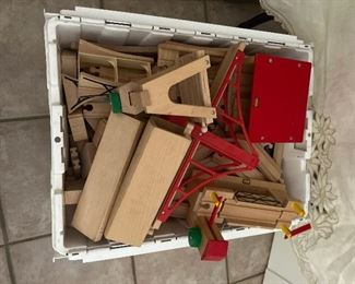 Huge Brio Wooden Train Set