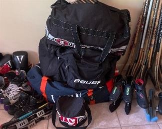Loads of Hockey Equipment