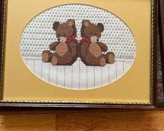 Needlepoint Teddy Bears