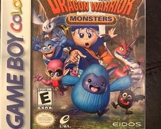 Dragon Warrior Game Boy Color with Box