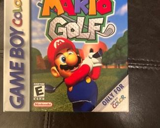 Game Boy Color Mario Golf with Box