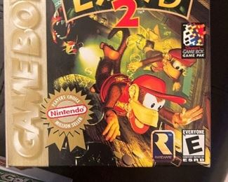 Nintendo Game Boy Donkey Kong Land 2 with box