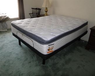 Another angle of the bed