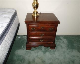Pair of Nightstands (Possibly American Drew) 25x19x25" $40 for the pair