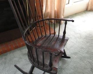 Chairworks Warren PA Windsor Style Rocking Chair $125