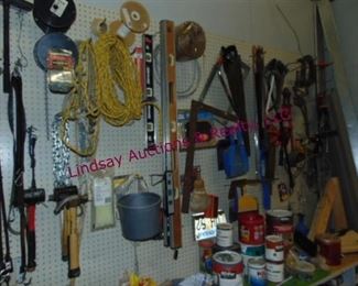 TOOLS ON WALL