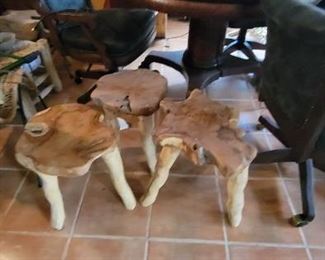 Wood Stools