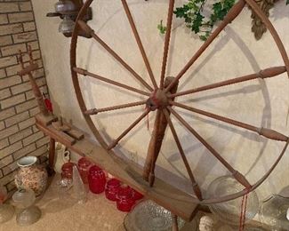 Late 1880’s to early 1900’s spinning wheel 