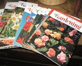 1951 Gardening Magazines