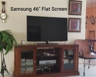 Samsung 46" Flat Screen TV- In good working conditon with remote
