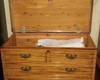 Lane upright cedar chest