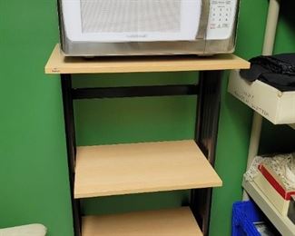 Microwave and microwave stand 