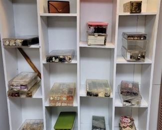 Buttons 
Lace 
Sewing items 