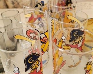McDonald’s vintage glasses