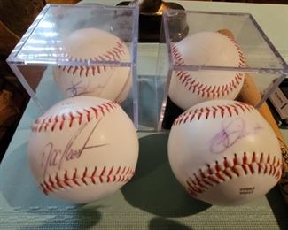 Signed baseballs 
No certs