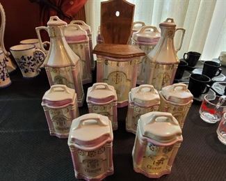 Vintage canister set