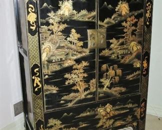 Large Chinoiserie Cabinet