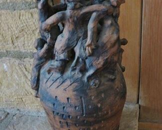 "Circle of Life" Clay Sculpture