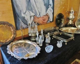 Silverplate Serving pieces