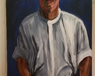 Large Portrait by B. Bowman