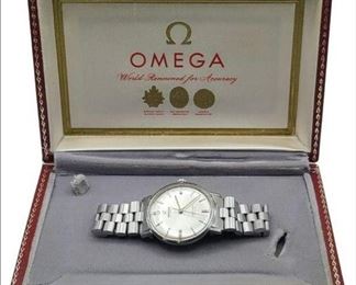 Vintage Men's Omega Automatic Seamaster De Ville Swiss Made Watch
