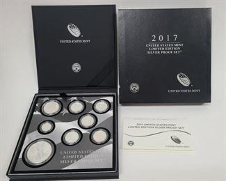 2017 U.S. Mint Limited Edition Silver Proof Set