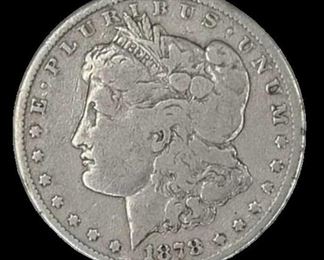 1878 Carson City U.S. Morgan Silver Dollar - G/VG