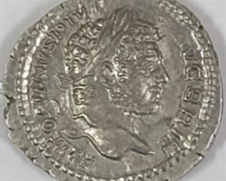 Caracalla Silver Denarius Rome Mint AD 213