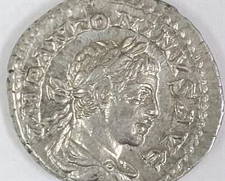 Elagabalus Silver Denarius Rome Mint AD 219-220