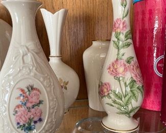 vases and figurines many