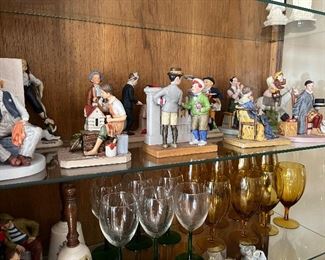 Norman Rockwell figures