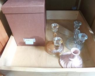 Additional candleholders