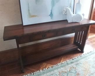 Stickley console table