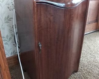 Antique music cabinet