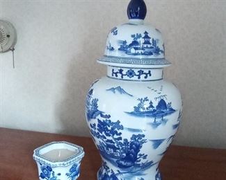 Asian ginger jar