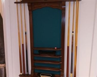 Billiard table accessories