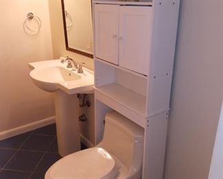 Over toilet storage