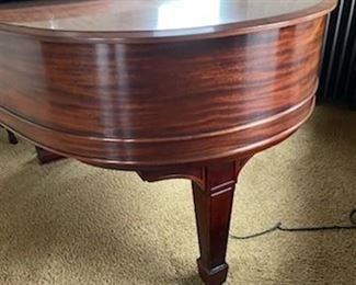 Steinway & Sons Baby Grand Piano ~ circa 1901, restored in 2006 (alternate view)